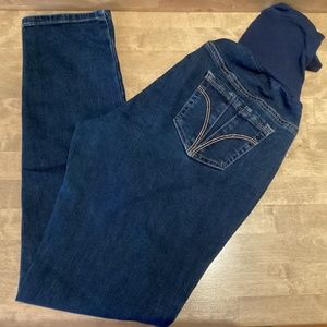 Indigo Blue Maternity Jeans Size MXL
